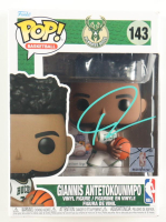 Giannis Antetokounmpo Signed Bucks #143 Funko Pop! Vinyl Figure (JSA) at PristineAuction.com