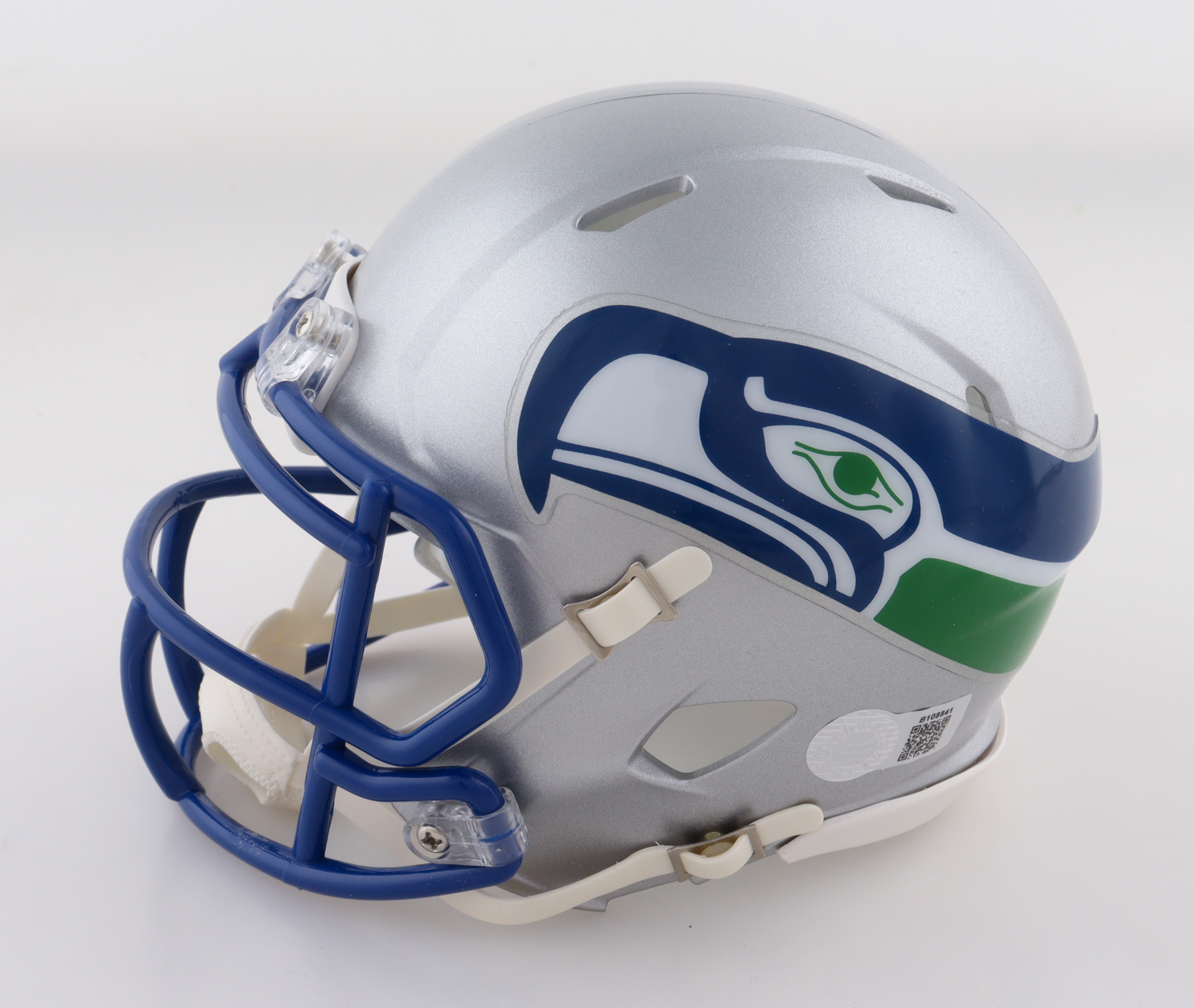 Walter Jones Signed Seahawks Throwback Alternate Speed Mini Helmet Inscribed "HOF '14" (Schwartz) at PristineAuction.com Walter Jones Signed Seahawks Throwback Alternate Speed Mini Helmet Inscribed "HOF '14" (Schwartz) at PristineAuction.com
