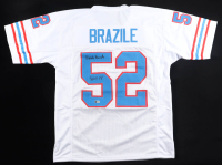 Robert Brazile Signed Jersey Inscribed "HOF 18" (Beckett) at PristineAuction.com