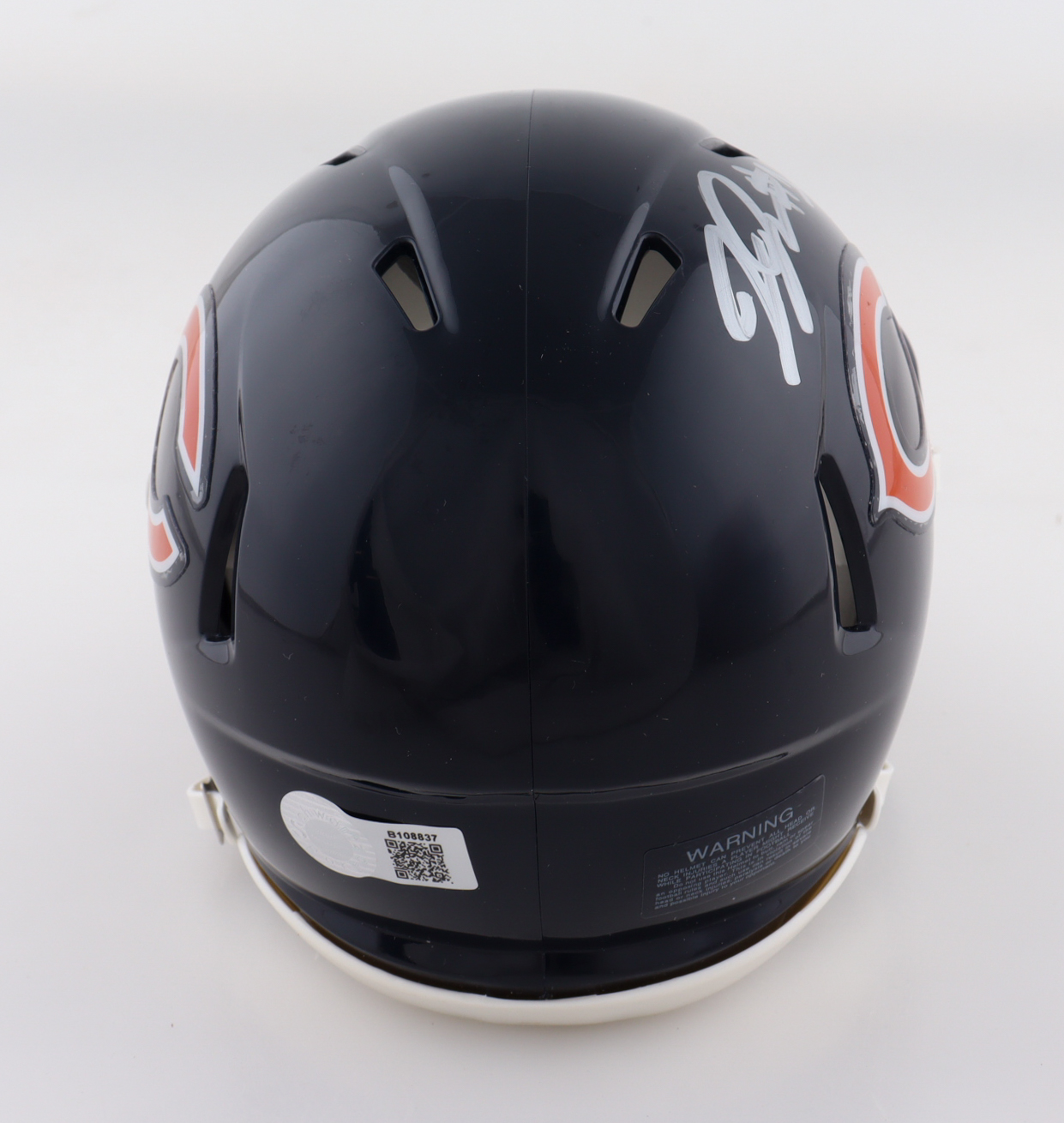 Jaylon Johnson Signed Bears Speed Mini Helmet (Schwartz) at PristineAuction.com Jaylon Johnson Signed Bears Speed Mini Helmet (Schwartz) at PristineAuction.com