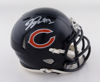 Jaylon Johnson Signed Bears Speed Mini Helmet (Schwartz) at PristineAuction.com