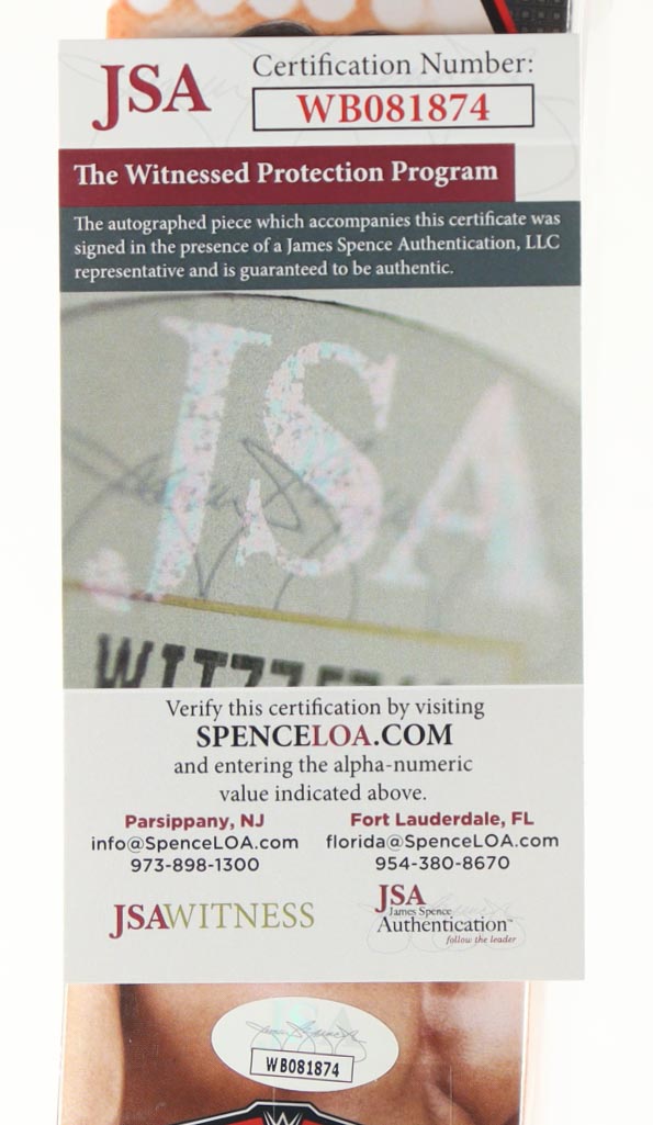 Ricky 'The Dragon' Steamboat Signed WWE Greatest Hits Collection Action Figure Inscribed "HOF 2009" (JSA) at PristineAuction.com Ricky 'The Dragon' Steamboat Signed WWE Greatest Hits Collection Action Figure Inscribed "HOF 2009" (JSA) at PristineAuction.com