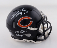 Shaun Gayle Signed Bears Speed Mini Helmet Inscribed "SB XX Champs" (Schwartz) at PristineAuction.com
