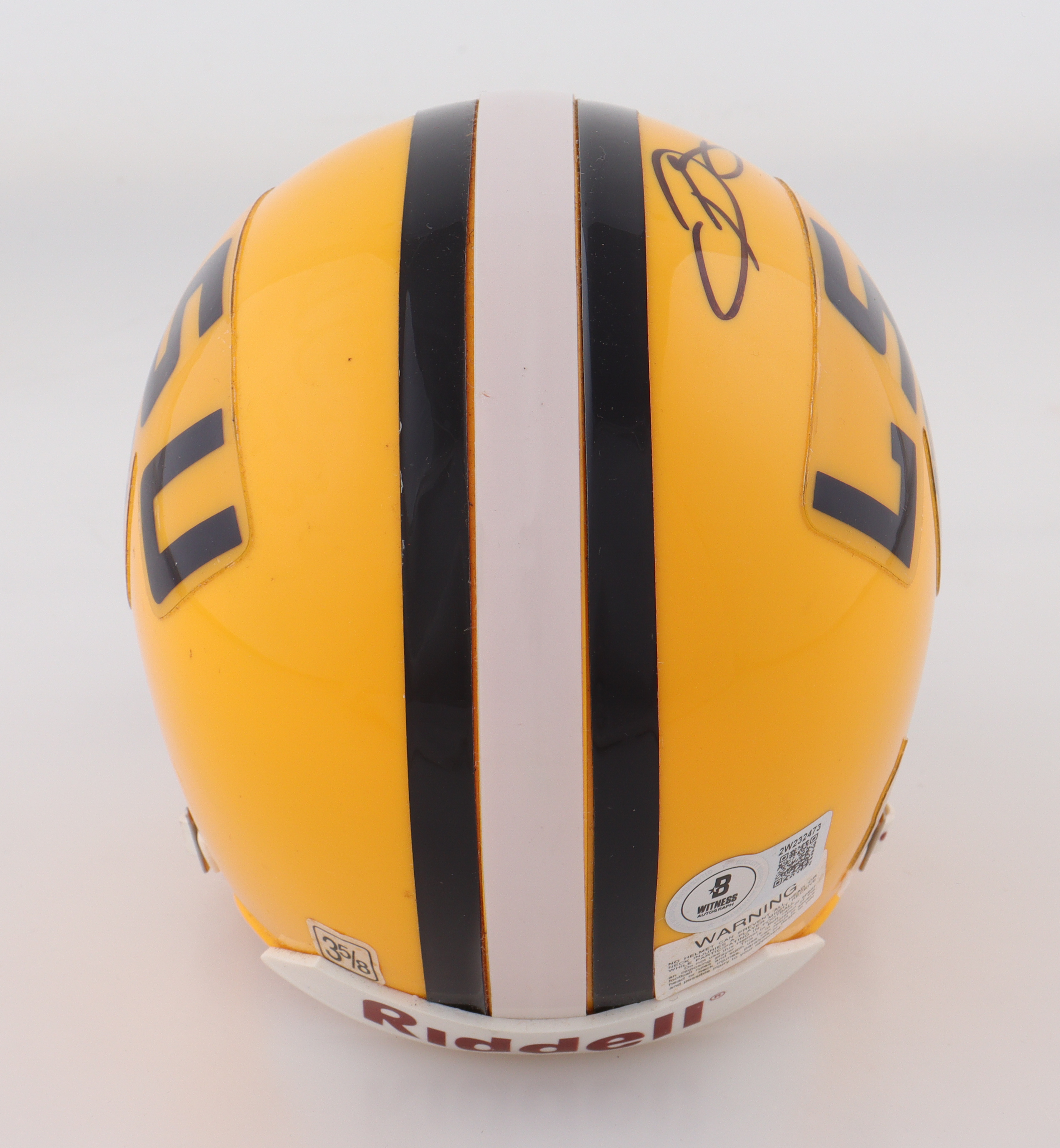Odell Beckham Jr. Signed LSU Tigers Mini Helmet (Beckett) at PristineAuction.com Odell Beckham Jr. Signed LSU Tigers Mini Helmet (Beckett) at PristineAuction.com