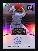 Juan Gonzalez 2016 Donruss Signature Series Autographs #SGSIG at PristineAuction.com