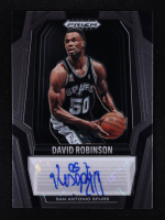 David Robinson 2024-25 Panini Prizm Black Autographs #41 at PristineAuction.com