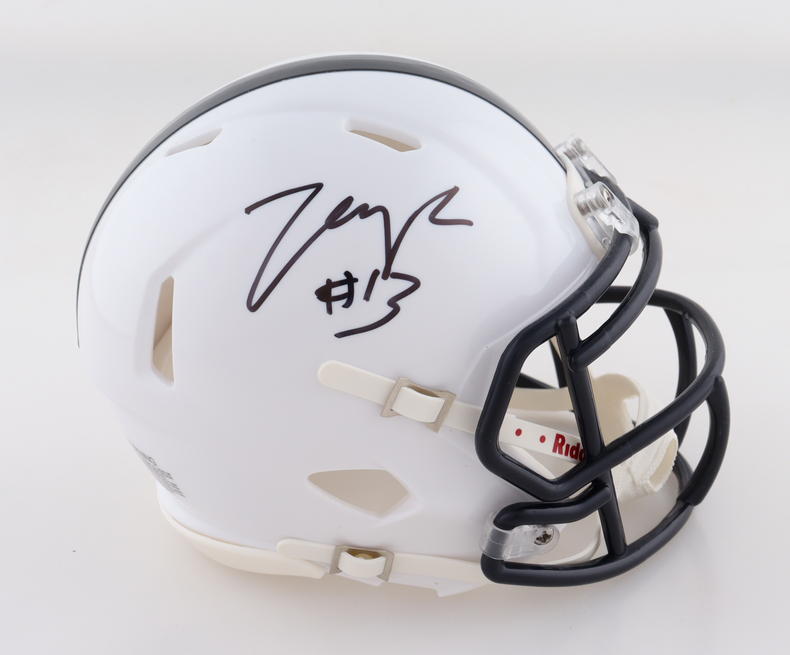 Tony Rojas Signed Penn State Nittany Lions Speed Mini Helmet (Schwartz) at PristineAuction.com Tony Rojas Signed Penn State Nittany Lions Speed Mini Helmet (Schwartz) at PristineAuction.com