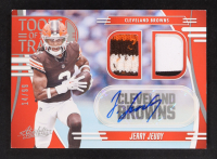 Jerry Jeudy 2025 Absolute Tools of the Trade Double Autographs #22 #14/99 at PristineAuction.com