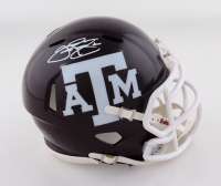 Johnny Manziel Signed Texas A&M Aggies Speed Mini Helmet (Schwartz) at PristineAuction.com