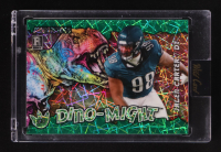 Jalen Carter 2023 Wild Card Alumination Dino-Might Tyrannosaurus Rex Green Lazer #ADJC #3/5 RC at PristineAuction.com