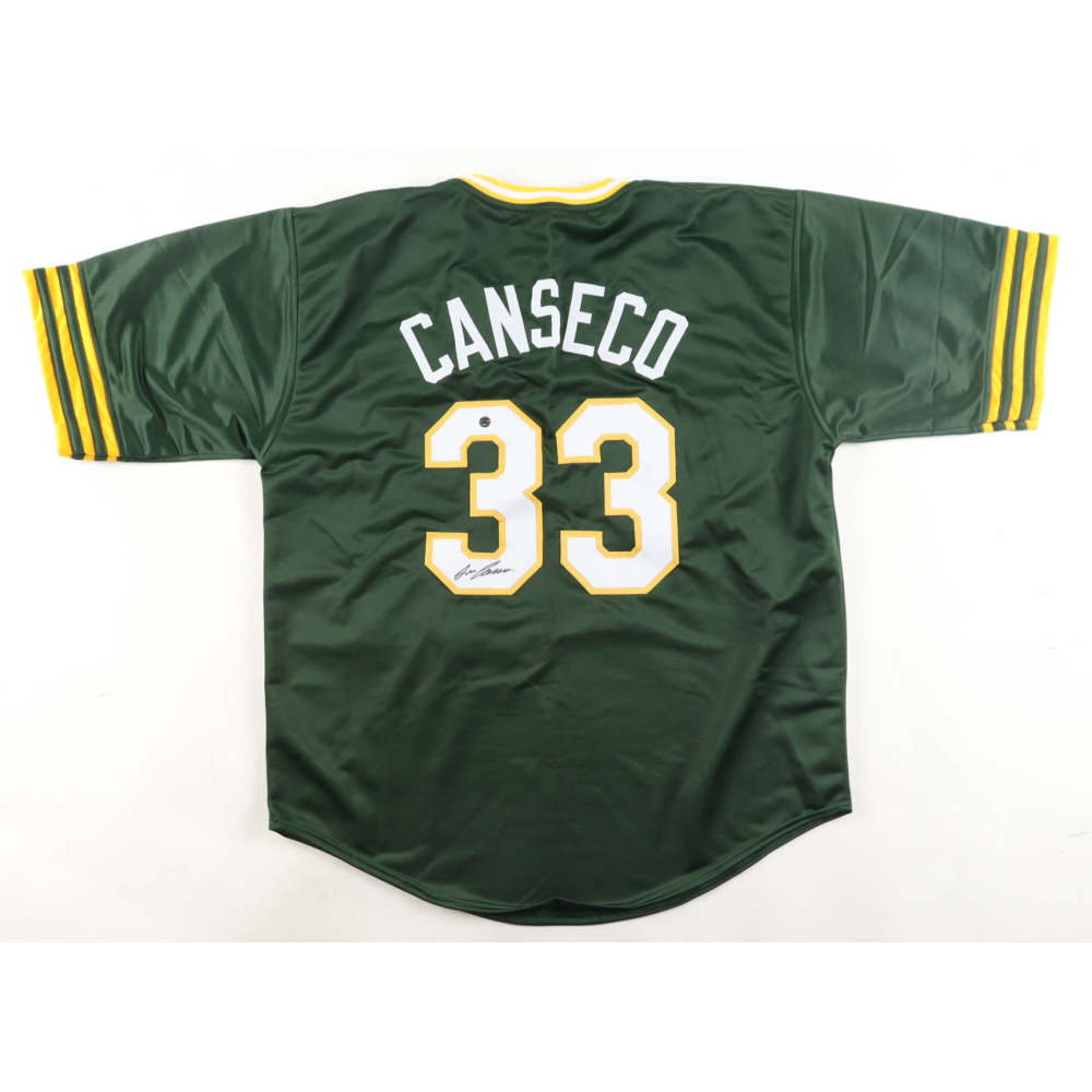 Jose Canseco Signed Jersey (Wilder) at PristineAuction.com