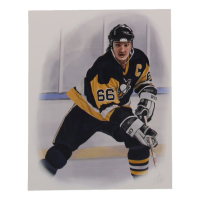 "Super Mario" Penguins 8x10 Lithograph By Alex Douglas (ArtByAD.CA) at PristineAuction.com