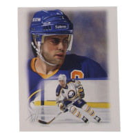 "LaFontaine" Sabres 8x10 Lithograph By Alex Douglas (ArtByAD.CA) at PristineAuction.com