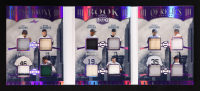 2025 Leaf A Bronx Legacy The Bronx Book of Relics Spectrum Purple Holofoil #BR3 #2/9 Ron Guidry / Roger Clemens / Andy Pettitte / Goose Gossage / Mariano Rivera / Randy Johnson / Dave Righetti / David Wells and 4 Others at PristineAuction.com