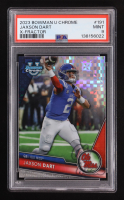 Jaxson Dart 2023 Bowman Chrome University X-Fractors #191 RC (PSA 9) at PristineAuction.com
