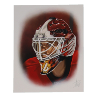 "Kipper" Flames 8x10 Lithograph By Alex Douglas (ArtByAD.CA) at PristineAuction.com