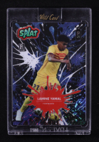 Lamine Yamal 2024 Wild Card Splat Black & Blue Shimmer #LY2 #5/10 at PristineAuction.com