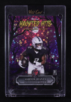 Ashton Jeanty 2025 Wild Card Haunted Hits Monster Hunt Cemetery Purple Disco #AJ RC #1/3 at PristineAuction.com