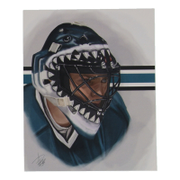 "Hayward" Sharks 8x10 Lithograph By Alex Douglas (ArtByAD.CA) at PristineAuction.com