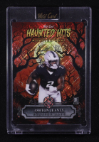 Ashton Jeanty 2025 Wild Card Haunted Hits Monster Hunt Woods Orange Crosshatch #AJ RC #2/4 at PristineAuction.com