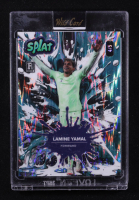 Lamine Yamal 2024 Wild Card Splat Teal Shock #LY5 RC #4/5 at PristineAuction.com
