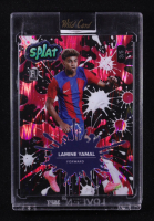 Lamine Yamal 2024 Wild Card Splat Pink Shock #LY1 RC #3/5 at PristineAuction.com