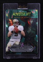Drew Brees 2025 Wild Card Monster Hit Monster Hunt Witch Teal Shock #DB #1/1 at PristineAuction.com