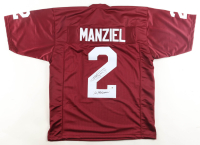 Johnny Manziel Signed Jersey Inscribed "'12 Heisman" (JSA) at PristineAuction.com