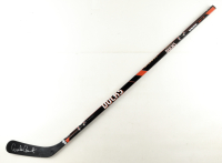 Emilio Estevez Signed Ducks Logo Hockey Stick (Schwartz) at PristineAuction.com