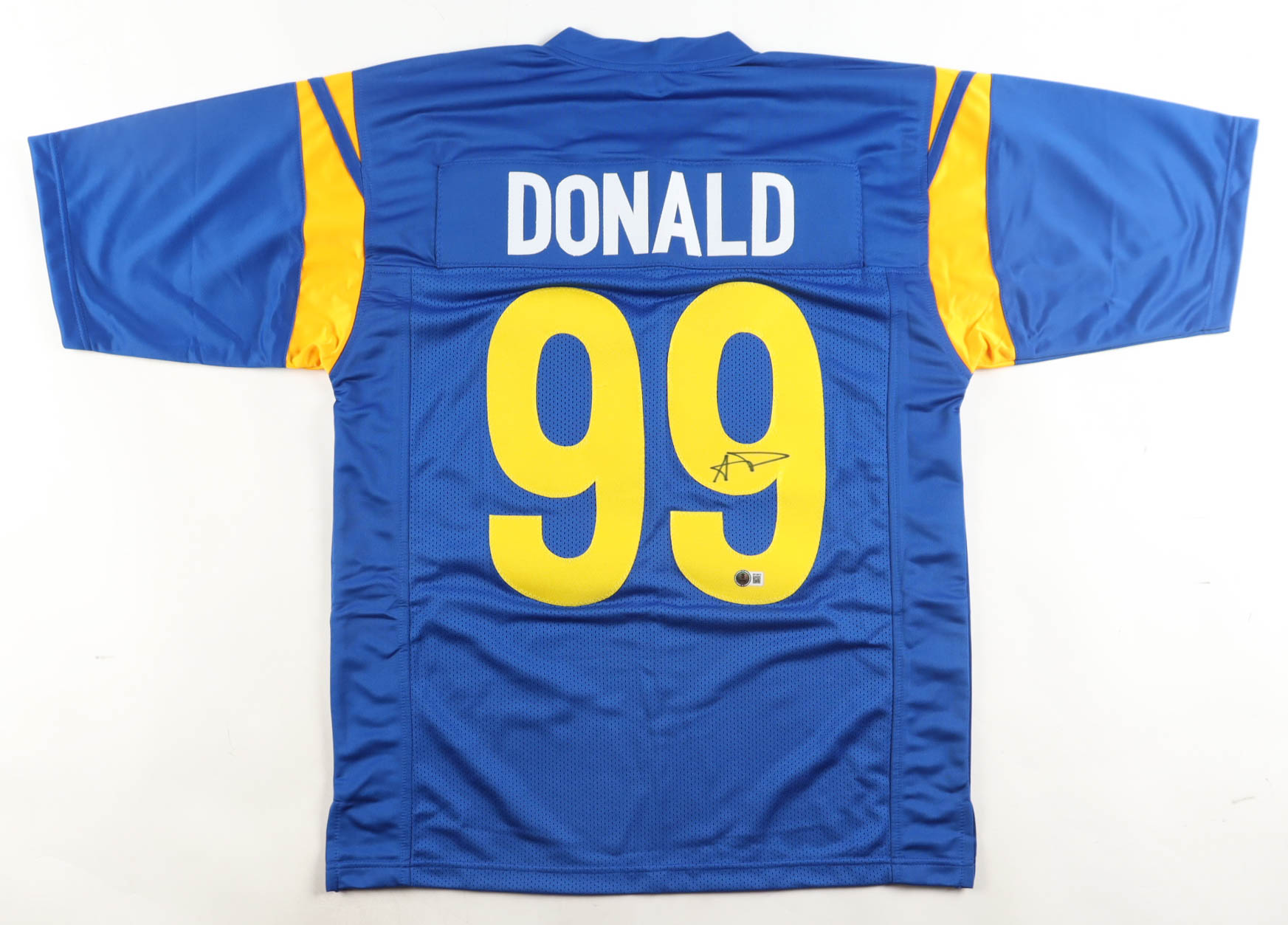 Aaron Donald Signed Jersey (Beckett) at PristineAuction.com Aaron Donald Signed Jersey (Beckett) at PristineAuction.com