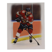 "Barkov" Panthers 8x10 Lithograph By Alex Douglas (ArtByAD.CA) at PristineAuction.com