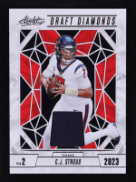 CJ Stroud 2024 Absolute Draft Diamonds Jersey #1 at PristineAuction.com