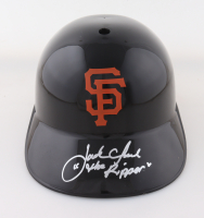 Jack Clark Signed Giants Full-Size Batting Helmet Inscribed "Ripper" (Schwartz) at PristineAuction.com