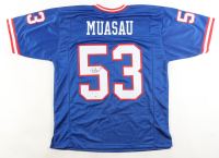 Darius Muasau Signed Jersey (JSA) at PristineAuction.com