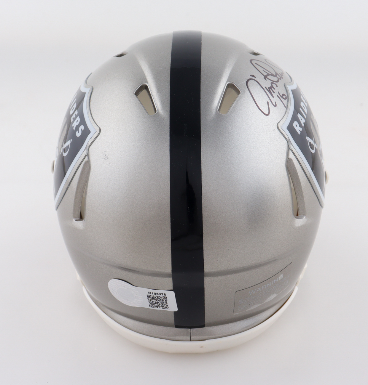 Jim Plunkett Signed Raiders Flash Alternate Speed Mini Helmet (Schwartz) at PristineAuction.com Jim Plunkett Signed Raiders Flash Alternate Speed Mini Helmet (Schwartz) at PristineAuction.com