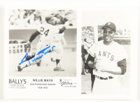 Willie Mays Signed Giants Bally's Casino 5x7 Photo (JSA) at PristineAuction.com
