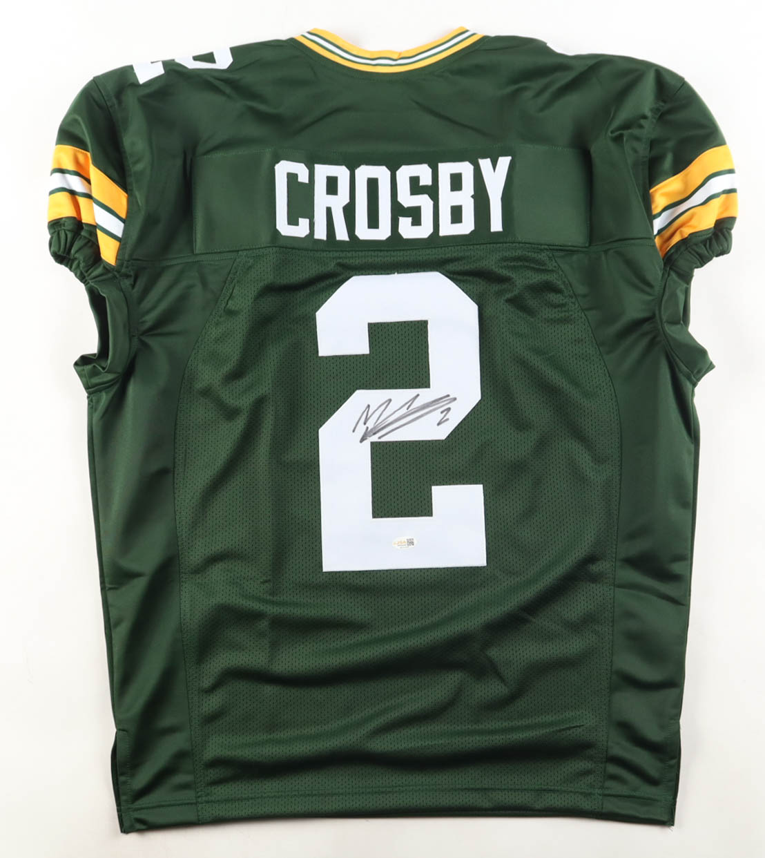 Mason Crosby Signed Jersey (JSA) at PristineAuction.com Mason Crosby Signed Jersey (JSA) at PristineAuction.com