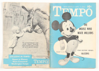 Mickey Mouse 1953 "Tempo" Magazine at PristineAuction.com