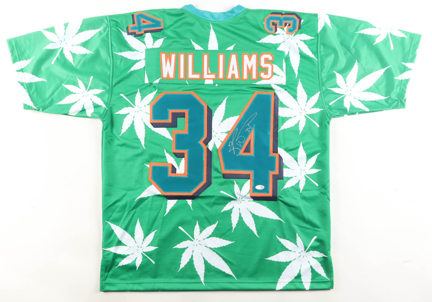 Ricky Williams Signed Jersey (JSA) at PristineAuction.com Ricky Williams Signed Jersey (JSA) at PristineAuction.com