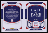 Tony Gwynn 2023 Panini National Treasures Hall of Fame Material Booklets #13 #17/99 at PristineAuction.com