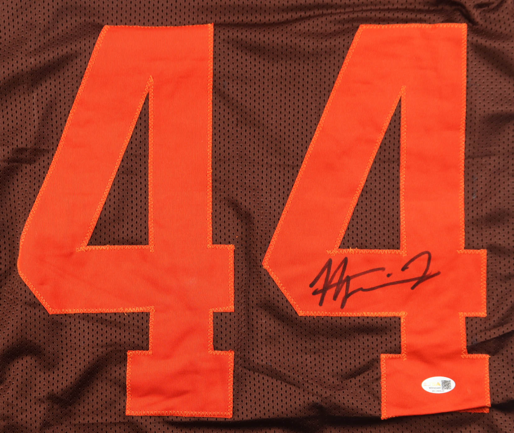 Harold Fannin Jr. Signed Jersey (JSA) at PristineAuction.com Harold Fannin Jr. Signed Jersey (JSA) at PristineAuction.com