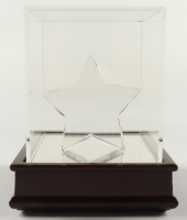 Tiffany & Co. Lead Crystal Star With Display Case at PristineAuction.com
