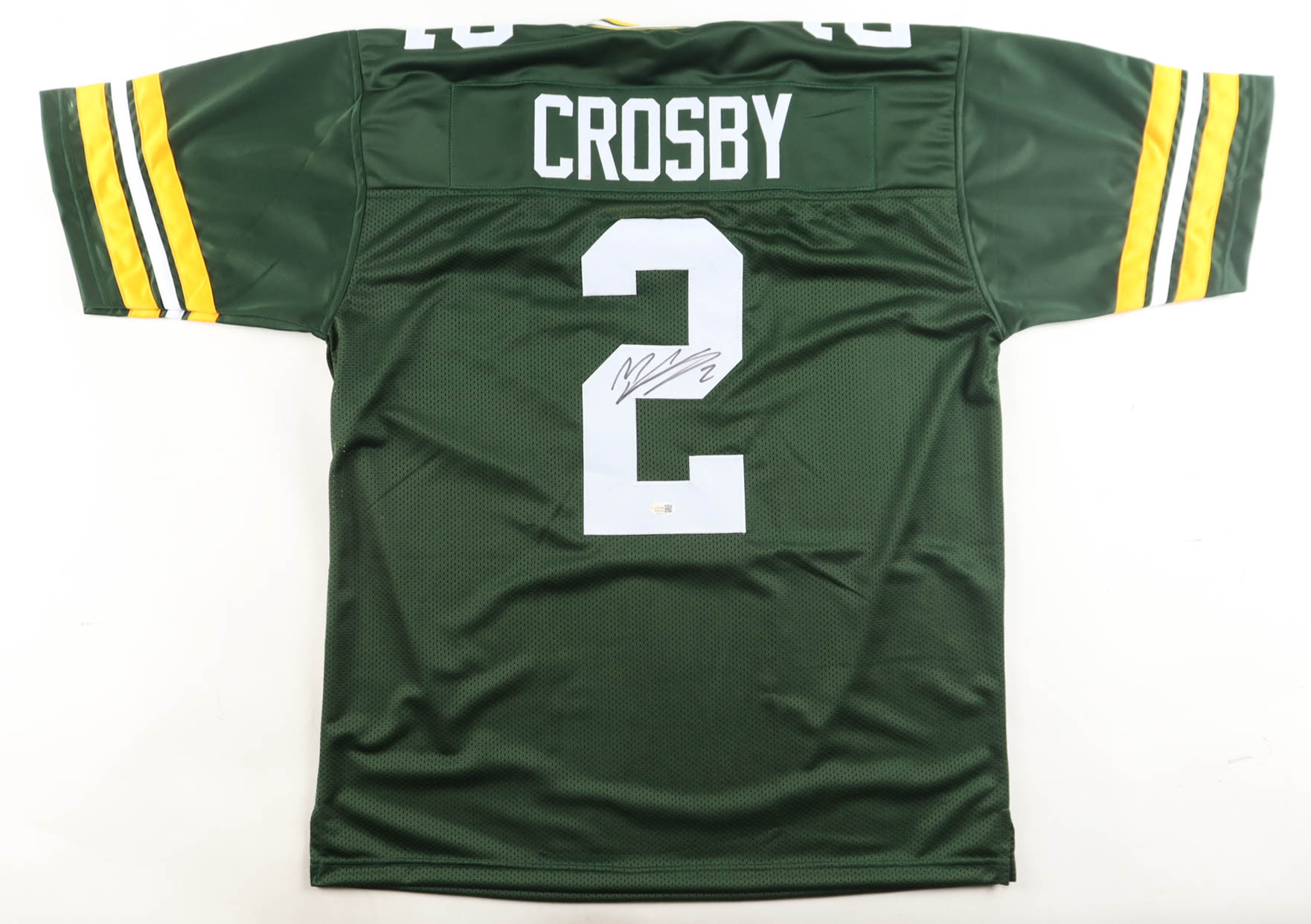 Mason Crosby Signed Jersey (JSA) at PristineAuction.com Mason Crosby Signed Jersey (JSA) at PristineAuction.com