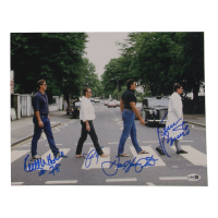 Jim McMahon, Dan Hampton, Keith Van Horne & Kevin Butler Signed 11x14 Photo (JSA) at PristineAuction.com