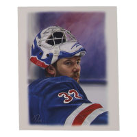 "Quickie" Rangers 8x10 Lithograph By Alex Douglas (ArtByAD.CA) at PristineAuction.com