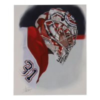 "Price" Canadiens 8x10 Lithograph By Alex Douglas (ArtByAD.CA) at PristineAuction.com