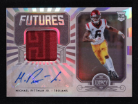 Michael Pittman Jr. 2020 Panini Legacy Futures Patch Autographs Player-Worn #29 #194/299 RC at PristineAuction.com