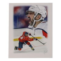 "The Great 8" Capitals 8x10 Lithograph By Alex Douglas (ArtByAD.CA) at PristineAuction.com