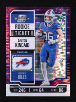 Dalton Kincaid 2023 Panini Contenders Optic Purple Pulsar #65 RC #16/26 at PristineAuction.com