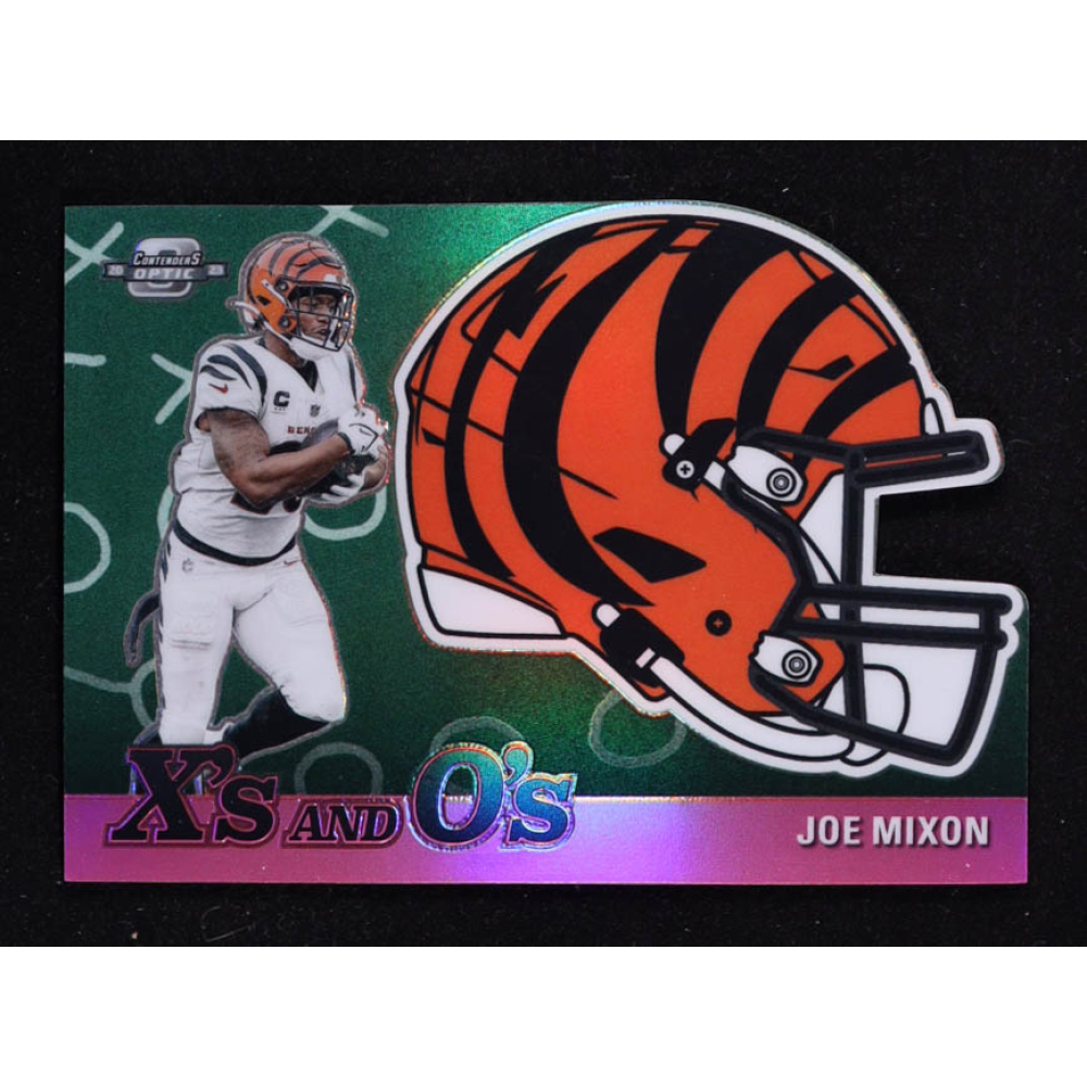 Joe Mixon 2023 Panini Contenders Optic Xs and Os Pink #21 #02/75 at PristineAuction.com